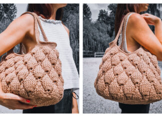 Figs Handbag Crochet Free Pattern