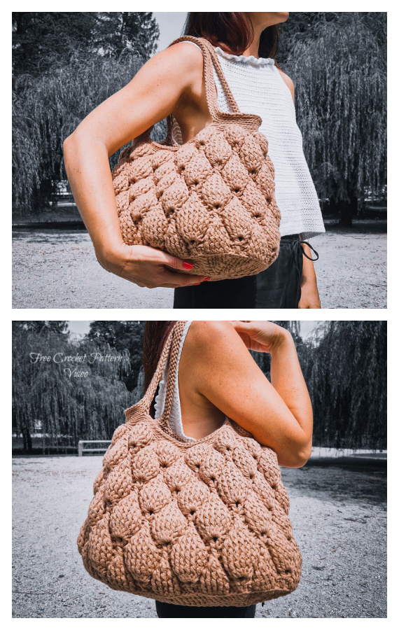 Figs Handbag Crochet Free Pattern