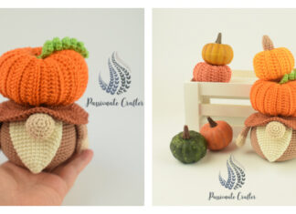 Amigurumi Pumpkin Gnome Crochet Free Pattern