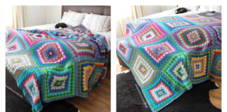 Bavarian Buster Blanket Crochet Free Pattern