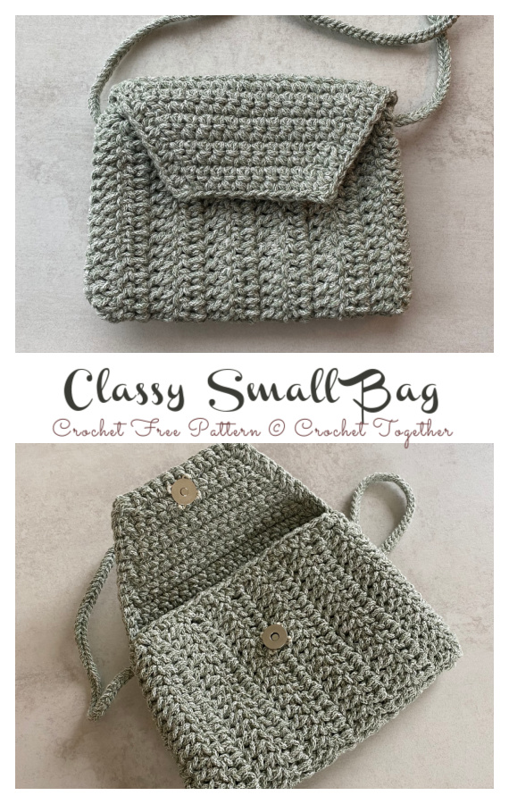 Classy Small Bag Crochet Free Pattern