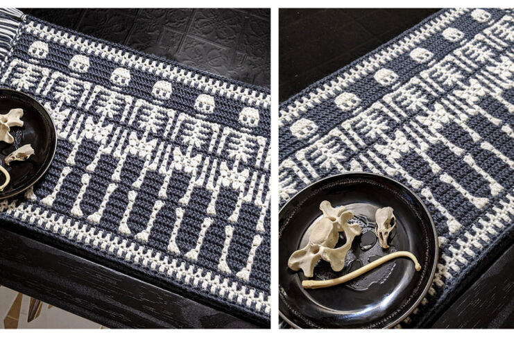 Mosaic Bonez Crochet Pattern