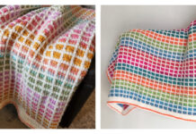 Mulberry Afghan Baby Blanket Crochet Free Pattern