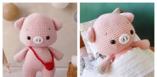 Amigurumi Helen the Pig Crochet Free Pattern