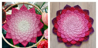 Asteria Doily Crochet Pattern