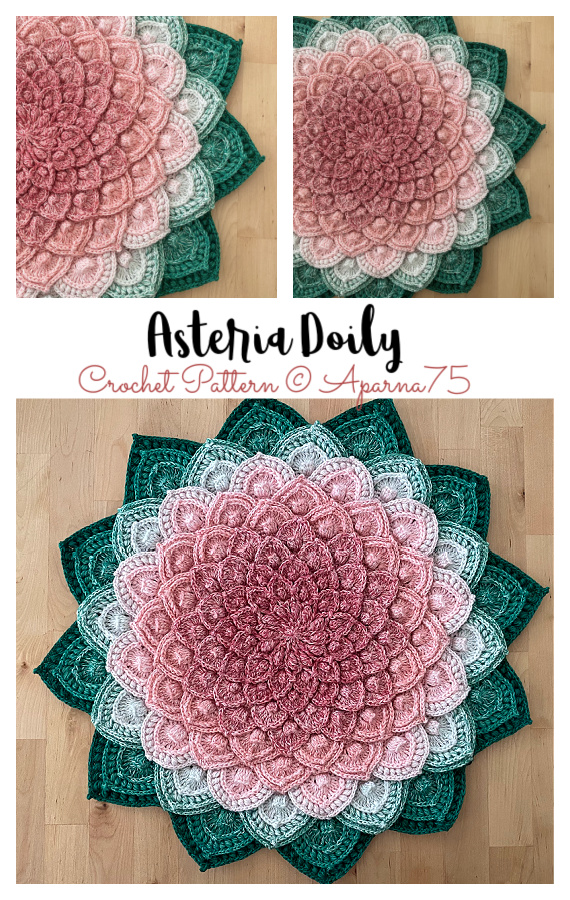 Asteria Doily Crochet Pattern