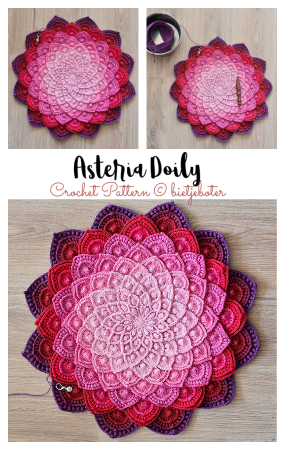 Asteria Doily Crochet Pattern 
