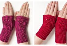 Consider Owls Fingerless Gloves Crochet Pattern Consider Owls Fingerless Gloves Crochet Pattern