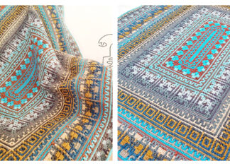Cozy Mosaic Cuddles Bedspread Crochet Free Pattern