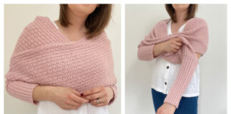 Eleanor Sweater Scarf Crochet Free Pattern