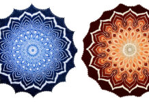 Expanding Universe Mandala Crochet Pattern