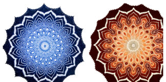 Expanding Universe Mandala Crochet Pattern