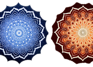 Expanding Universe Mandala Crochet Pattern