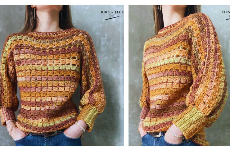 Fall to Winter Crochet Sweater Crochet Free Pattern