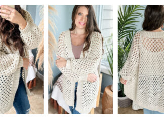 Granny Pop Cardigan Crochet Pattern