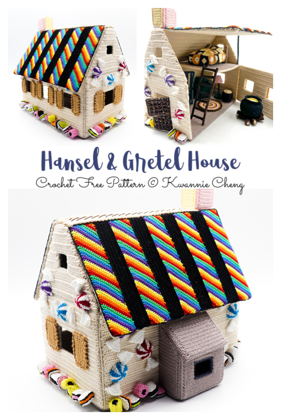 Hansel & Gretel House Crochet Free Pattern