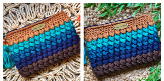 Puff Stitch Bag Crochet Free Pattern