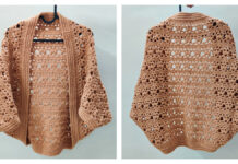 Pumpkin Pie Cocoon Shrug Crochet Free Pattern
