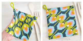 That '70s Potholder Crochet Free Pattern