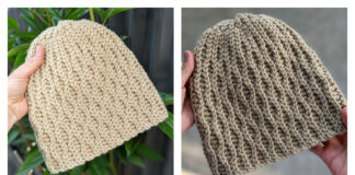 Vintage Beanie Crochet Free Pattern