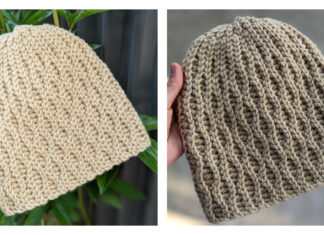 Vintage Beanie Crochet Free Pattern