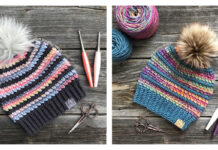 Winterscape Beanie Hat Crochet Pattern