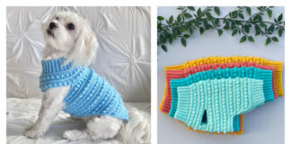 Lottie’s Spotty Doggy Jumper Crochet Free Pattern