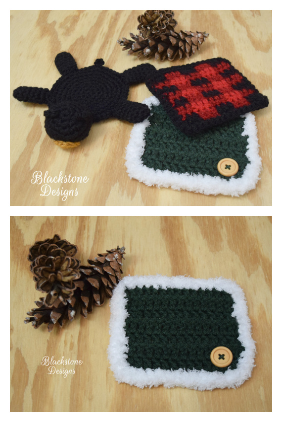 Rustic Mug Rugs Crochet Free Pattern