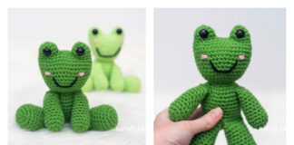 Amigurumi Fergus the Frog Crochet Free Pattern