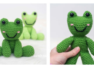 Amigurumi Fergus the Frog Crochet Free Pattern