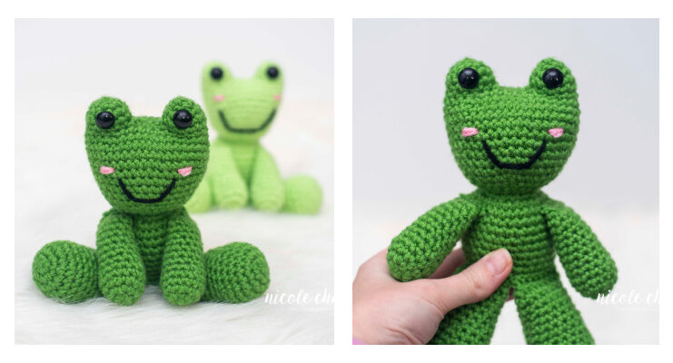 Amigurumi Fergus the Frog Crochet Free Pattern