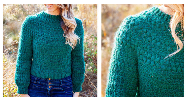 Macchiato Sweater Crochet Free Pattern