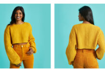Sunshine Sweater Crochet Free Pattern