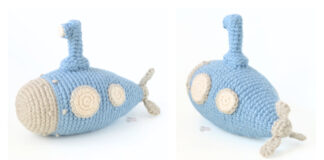 Amigurumi Submarine Crochet Free Pattern