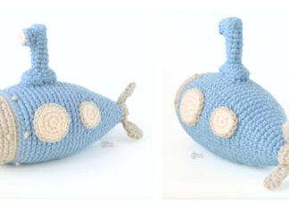 Amigurumi Submarine Crochet Free Pattern