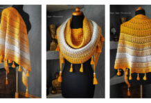 Bayka HC Half-circle Shawl Crochet Pattern