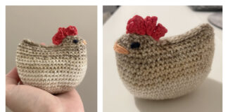 Emotional Support Chicken Crochet Free Pattern