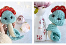 Amigurumi Princess Snake Crochet Free Pattern