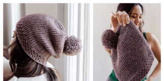 Winterberry Beanie Hat Crochet Free Pattern