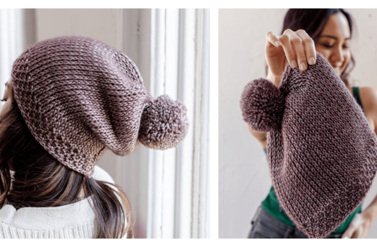 Winterberry Beanie Hat Crochet Free Pattern