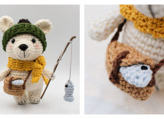 Amigurumi Bruno the Polar Bear Crochet Free Pattern