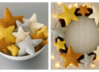 Amigurumi Star Collection Crochet Pattern