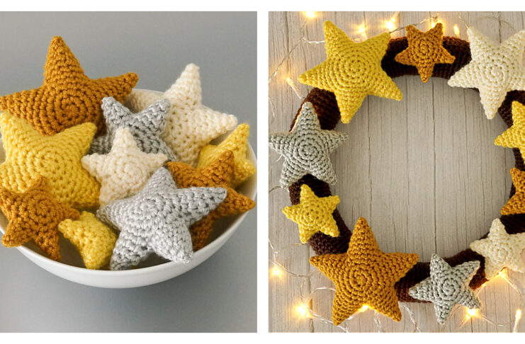Amigurumi Star Collection Crochet Pattern