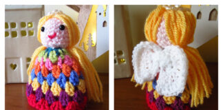 Easy Granny Stitch Angel Crochet Free Pattern
