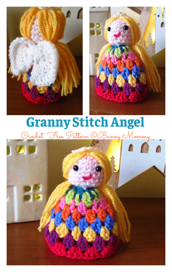 Easy Granny Stitch Angel Crochet Free Pattern Easy Granny Stitch Angel Crochet Free Pattern