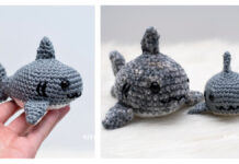 Amigurumi Sheldon the Shark Crochet Free Pattern
